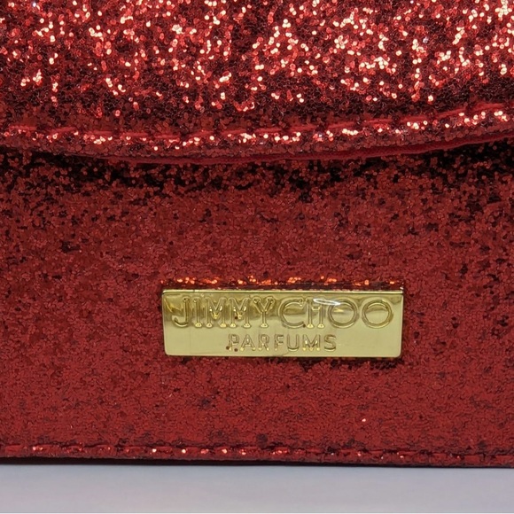 Jimmy Choo Sparkling Red Crossbody Bag - Picture 5 of 9
